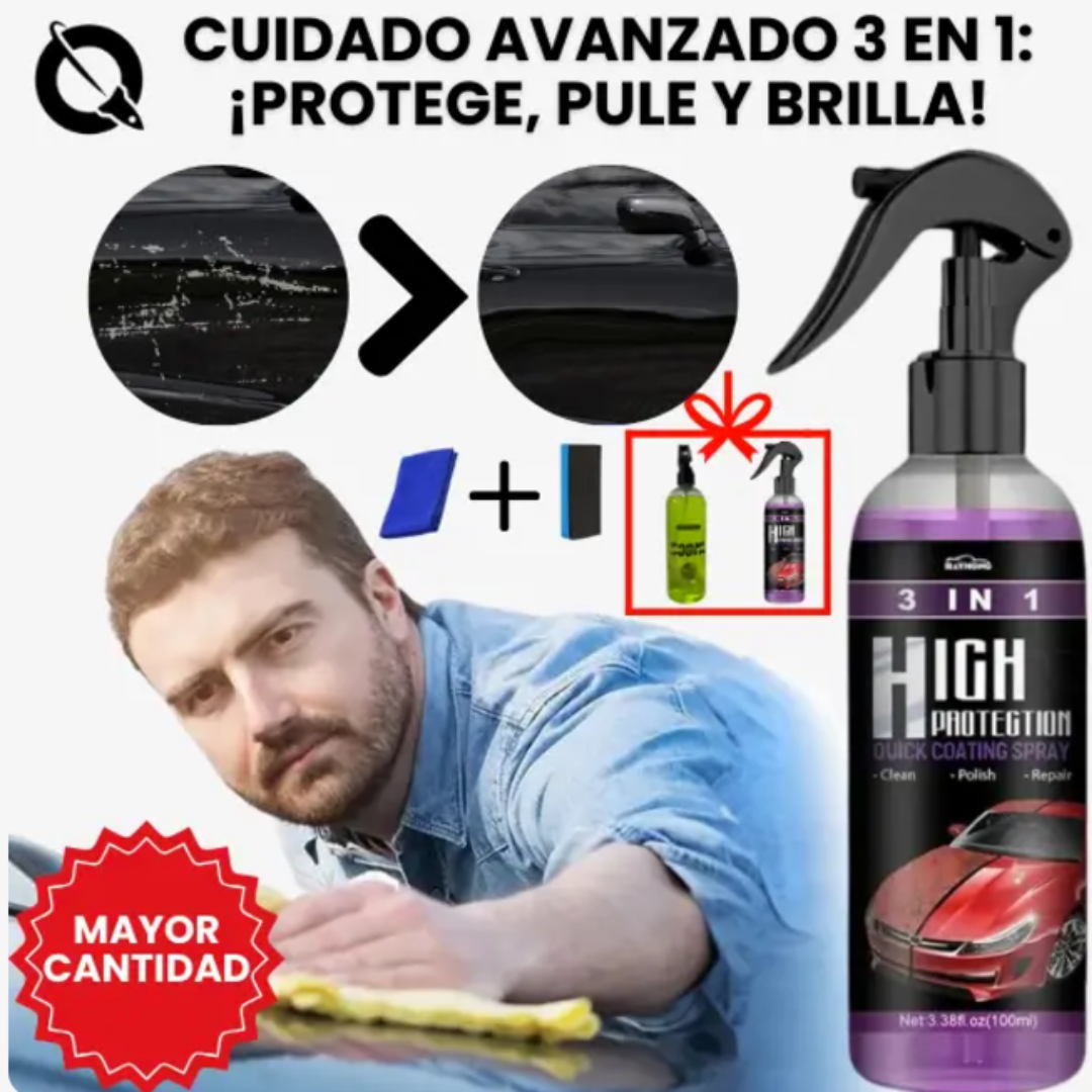 Aerosol Luxury 3 en 1 para Vehículo