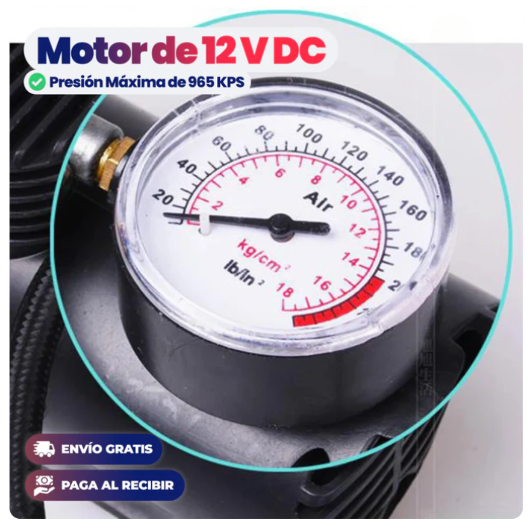 Mini Compresor Portátil para Vehículo
