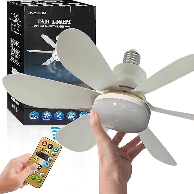 Bombillo Ventilador Aspas Grandes