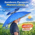 Paraguas tipo sombrero para agricultor
