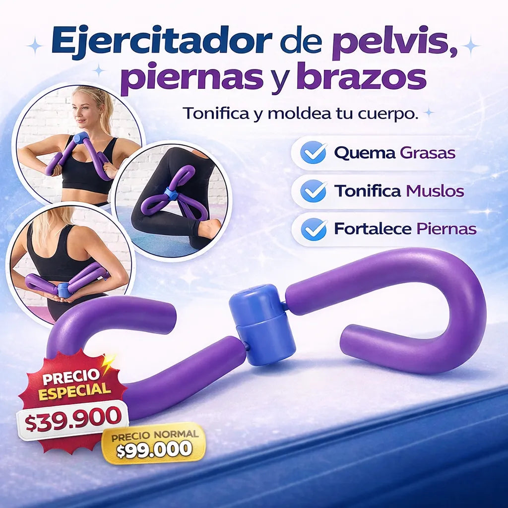 Ejercitador de Pelvis, Piernas y Brazos