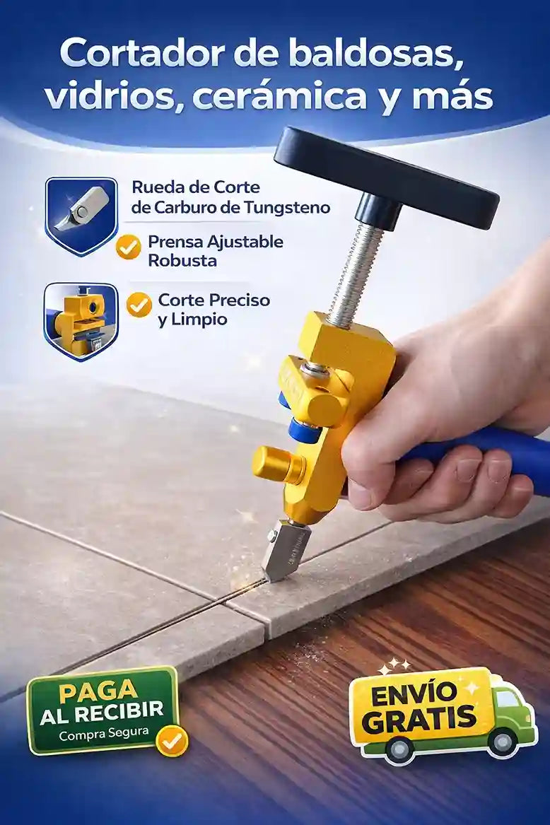 Cortador Manual de Baldosas, Vidrio, Cerámica y más.