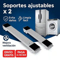 Soporte con Ruedas Ajustable x2 Unidades