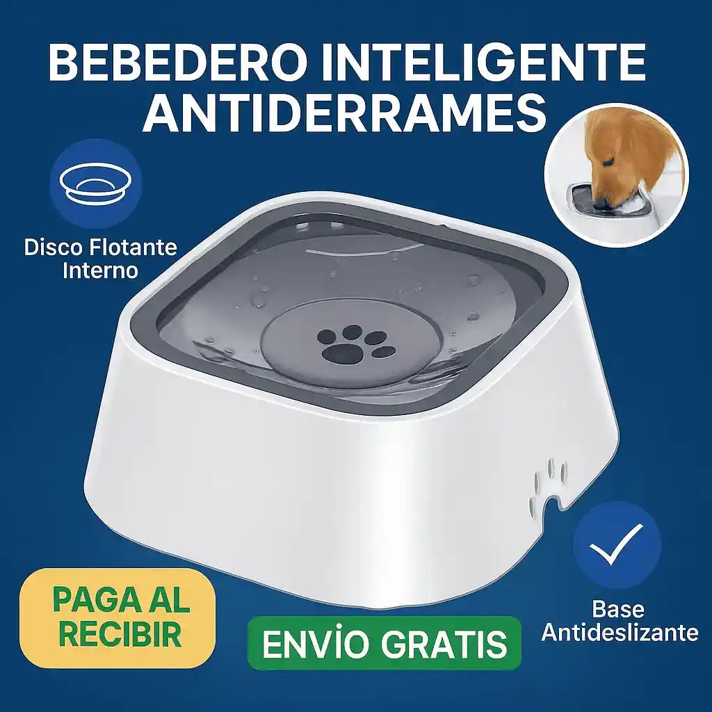 Bebedero Antiderrame Inteligente