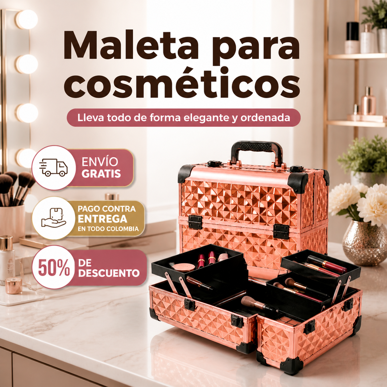 MALETA DE MAQUILLAJE