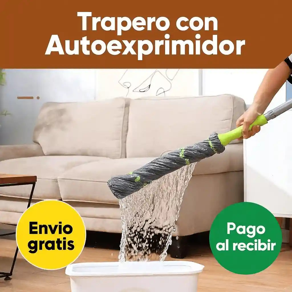 Trapero con Autoexprimidor