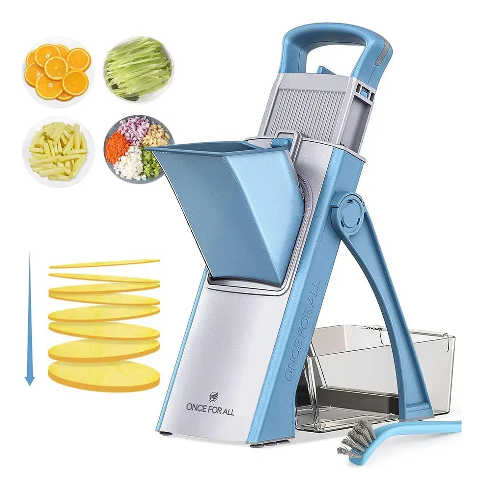 Cortador de verduras multifuncional 5 cortes en 1
