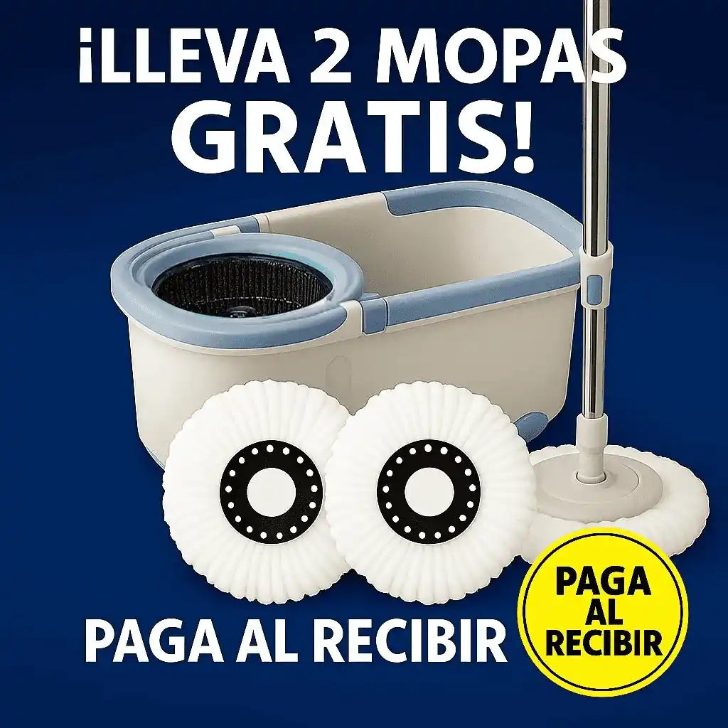 Trapero Grande 360 Grados + 2 Mopas Gratis