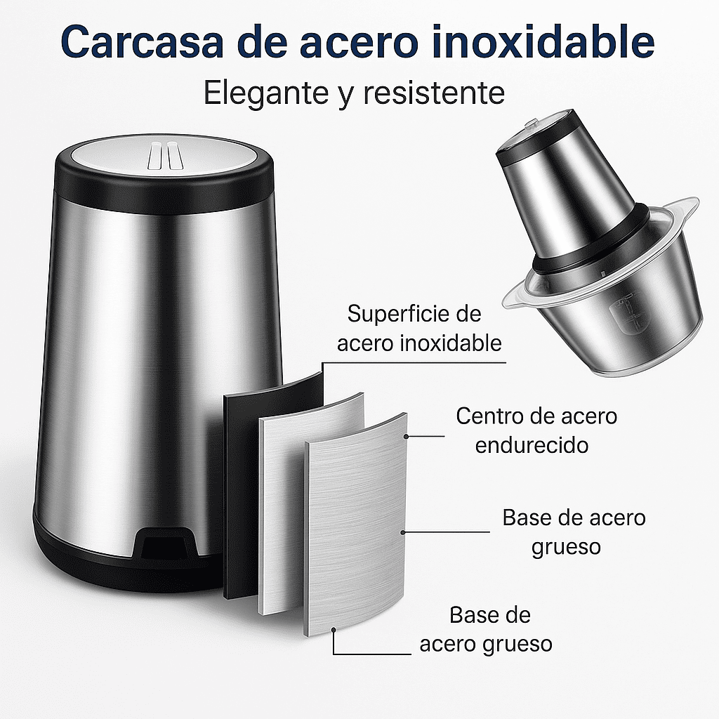Picador Eléctrico Multifuncional 4 en 1
