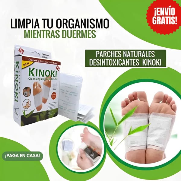 Parches Desintoxicantes x 10 unidades