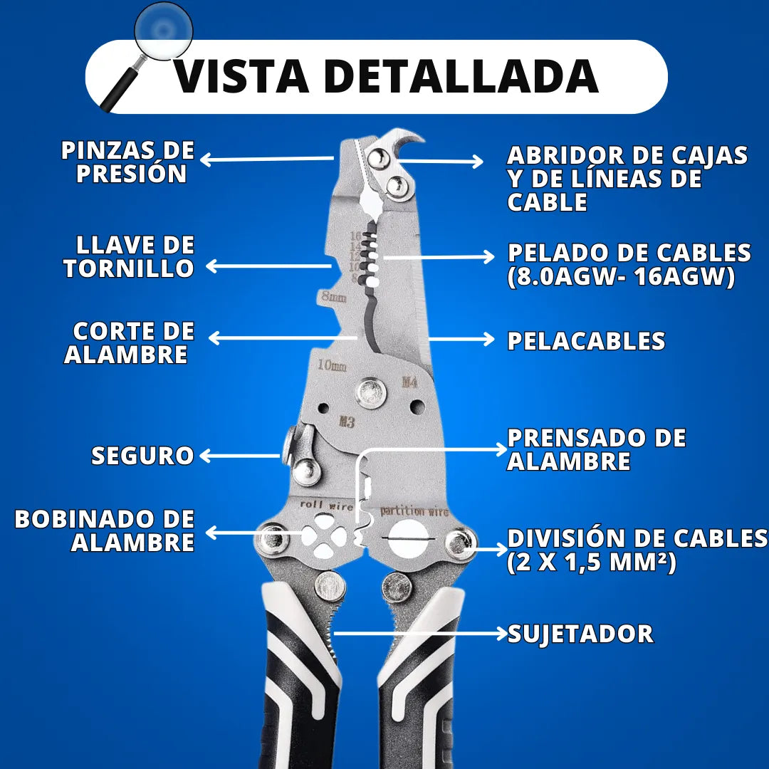 Alicate  Multifuncional 21 en 1 | FixMaster™
