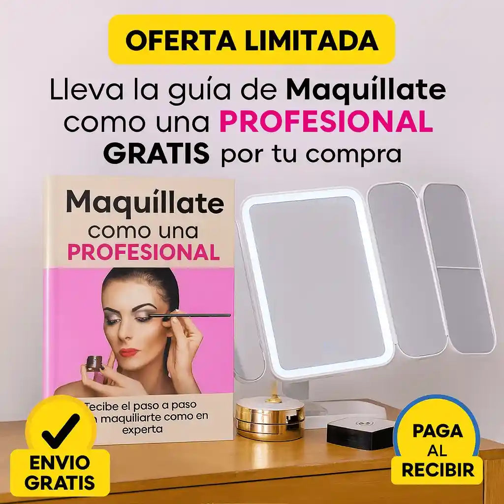 Espejo de Maquillaje Triple