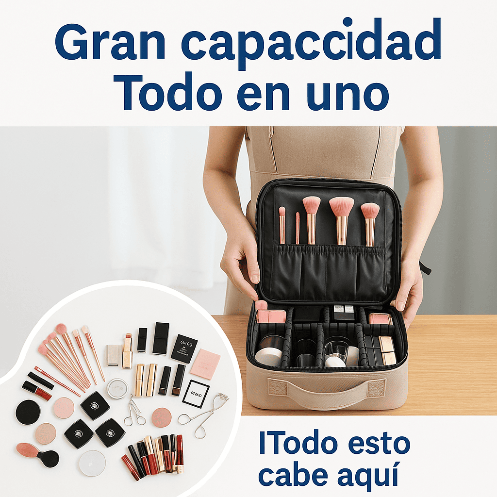 Cosmetiquera con Espejo LED