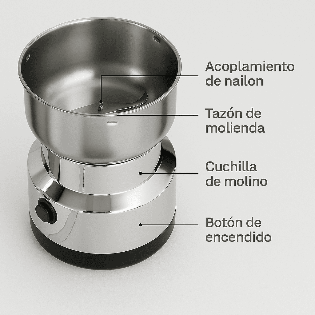 Molino Eléctrico de café  y especias