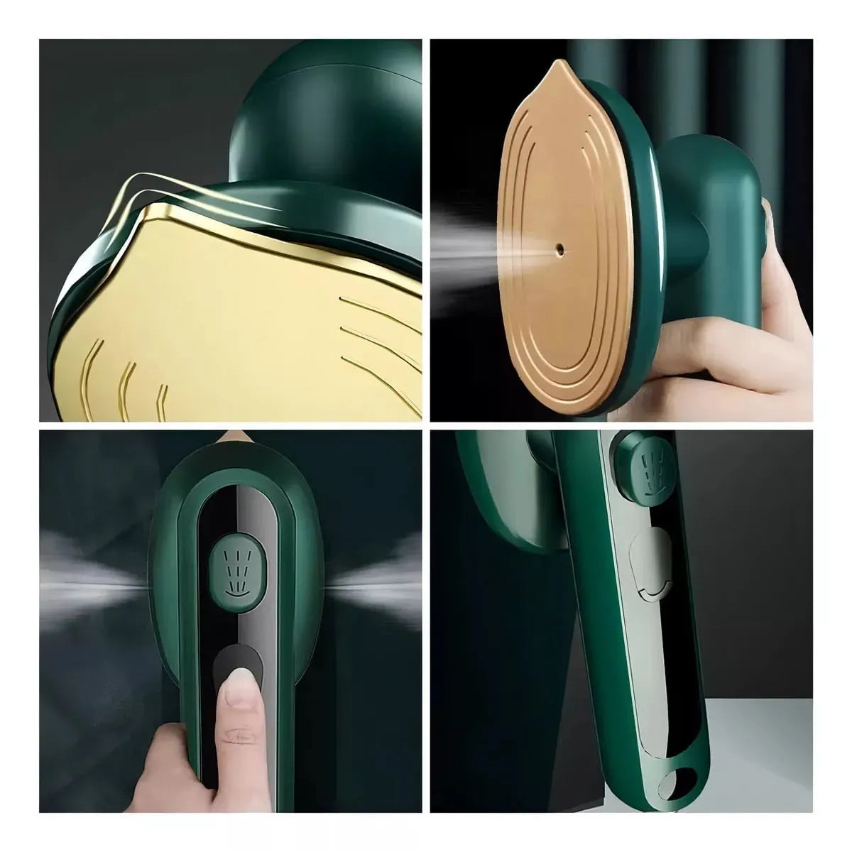Plancha de ropa a vapor portátil