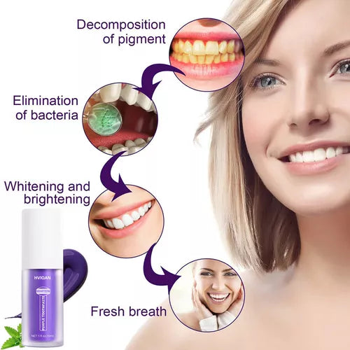 Crema blanqueadora de dientes - Purp White