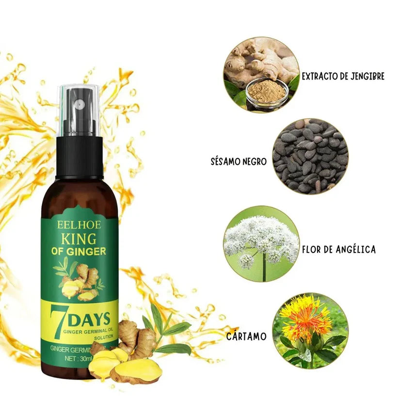 7 días: Tónico para el Crecimiento del Cabello