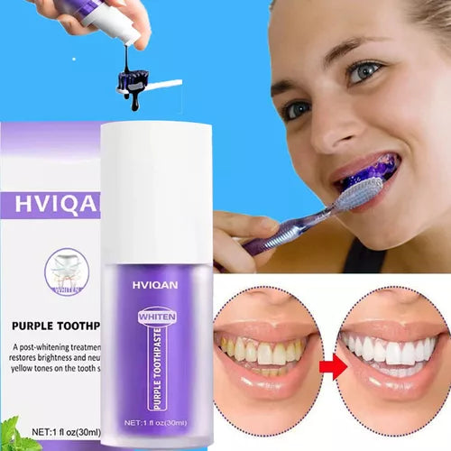 Crema blanqueadora de dientes - Purp White