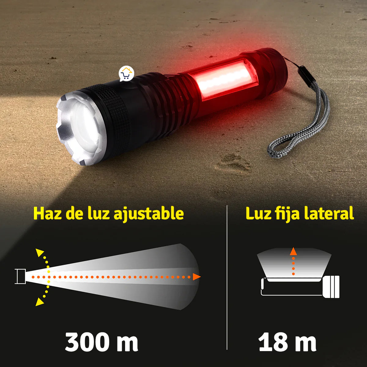 Linterna Ultra Lumen 360 | Paga 1 y lleva 2